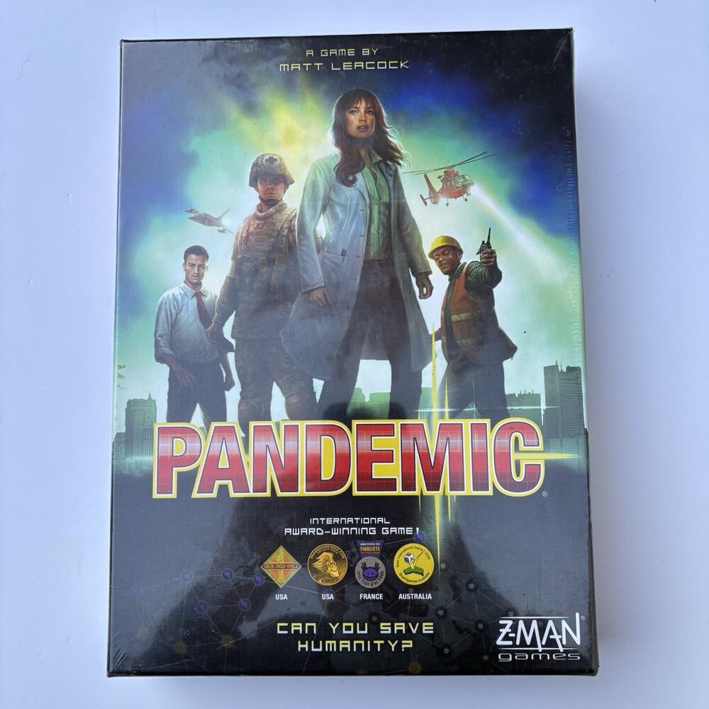 Pandemic Board Game By Z-Man Games NEW & SEALED